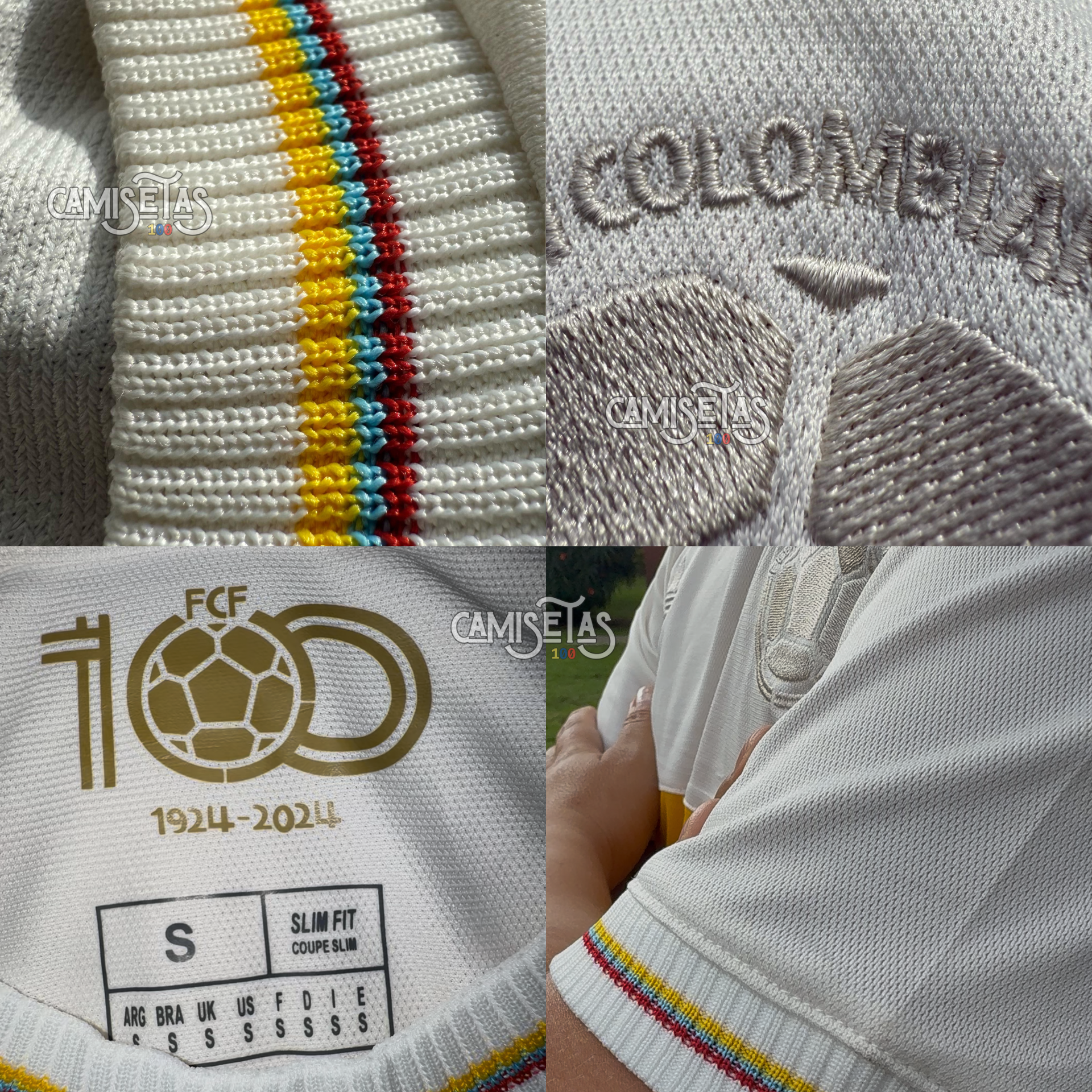 CAMISETA SELECCIÓN COLOMBIA EDICIÓN CENTENARIO 💯