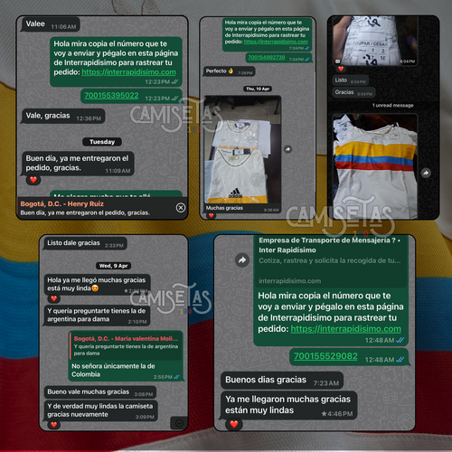 CAMISETA NEGRA VISITANTE VERSIÓN FAN 🇨🇴